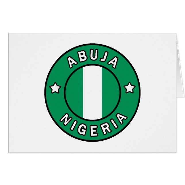 Abuja Nigeria (Front Horizontal)