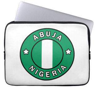 Abuja Nigeria Laptop Sleeve