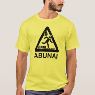 Abunai Shirt, Clear Logo T-Shirt