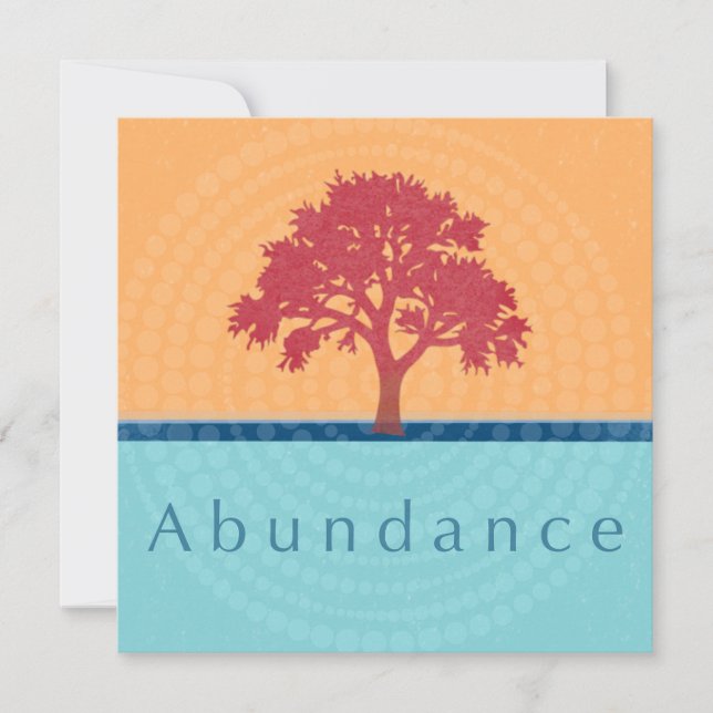 Abundance Art Card (Front)