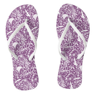 Abundance Botanical Berry Flip Flops