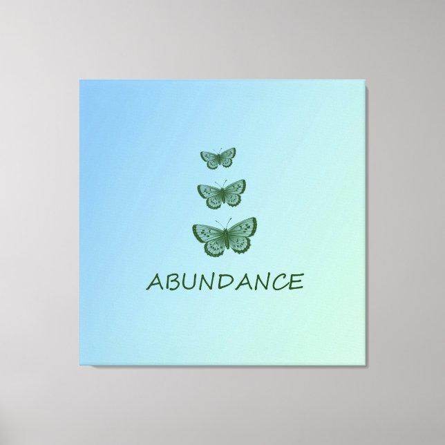 Abundance Canvas Print (Front)