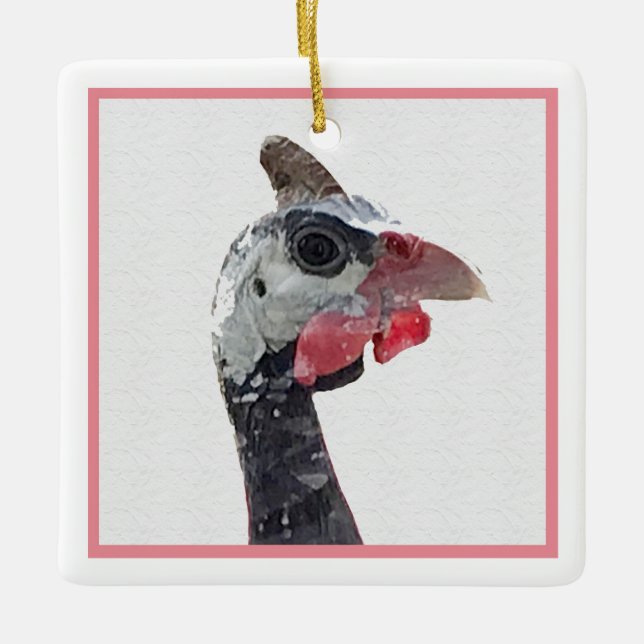 Abundance Ceramic Ornament (Front)