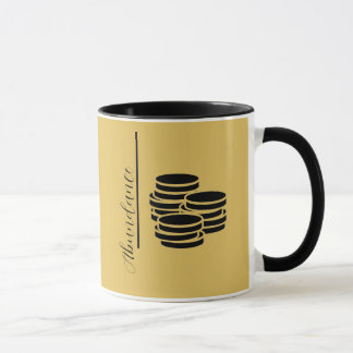 Abundance Coins Gold Mug