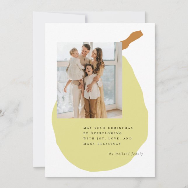 Abundance Holiday Card (Front)