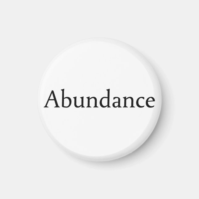 Abundance Magnet (Front)