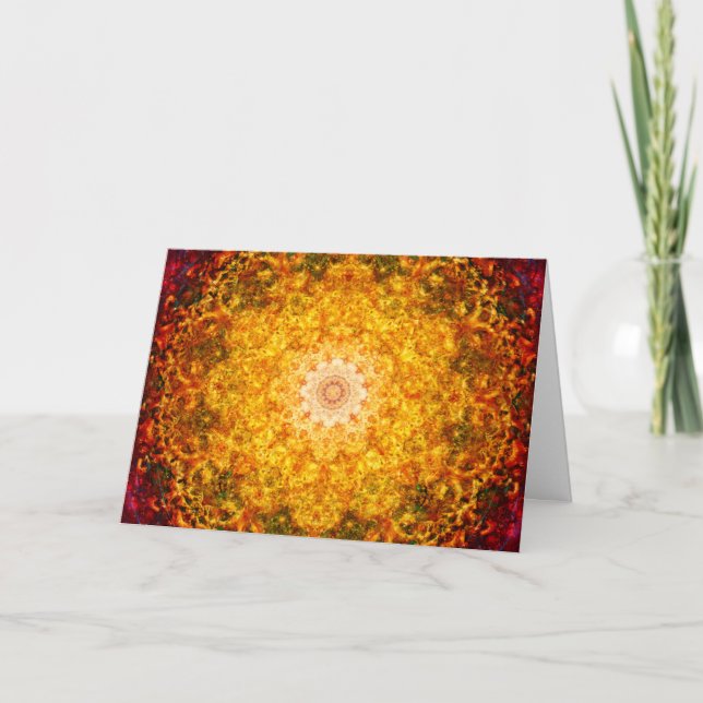Abundance Mandala Card (Front)