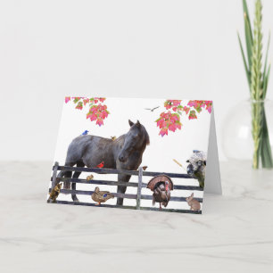 Abundance of Earth:HappyThanksgiving  Holiday Card