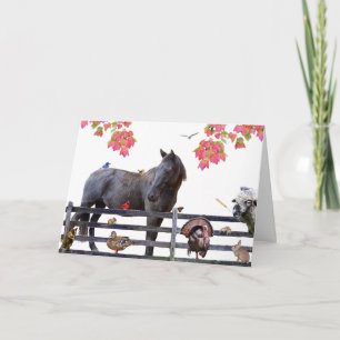 Abundance of Earth:HappyThanksgiving  Holiday Card