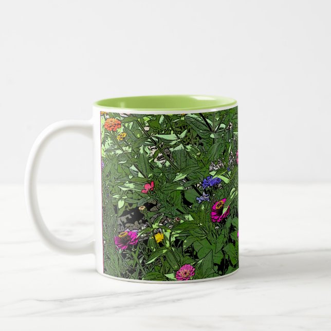 Abundance Two-Tone Coffee Mug (Left)