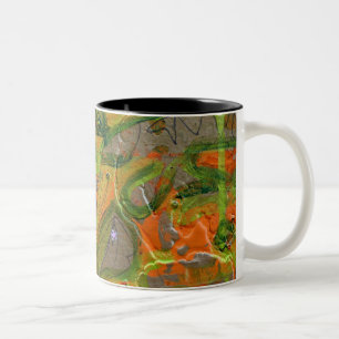 "Abundance" Two-Tone Coffee Mug