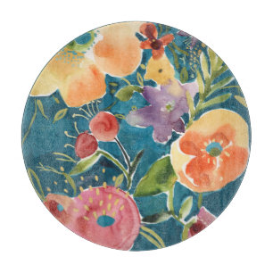 Abundant Florals I Cutting Board
