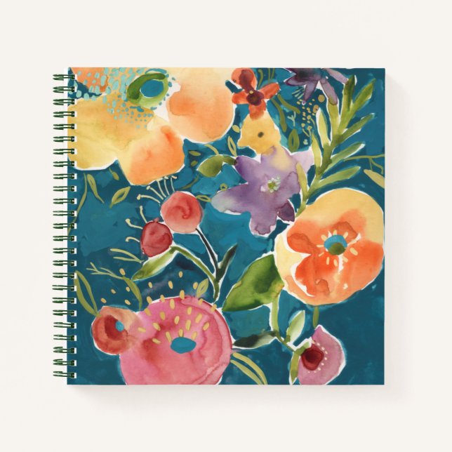 Abundant Florals I Notebook (Front)