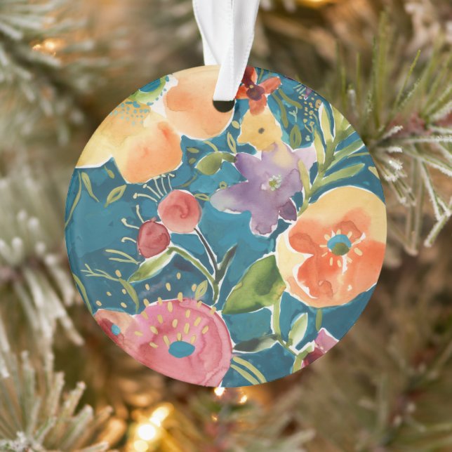 Abundant Florals I Ornament (Tree)
