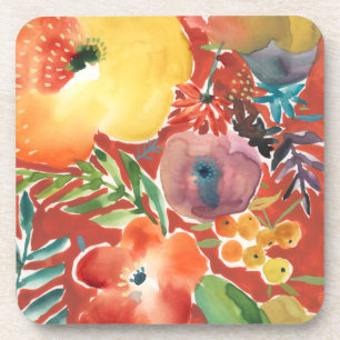 Abundant Florals III Coaster