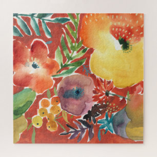 Abundant Florals III Jigsaw Puzzle