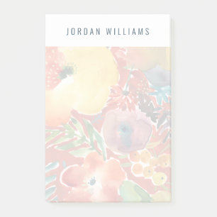 Abundant Florals III Post-it Notes