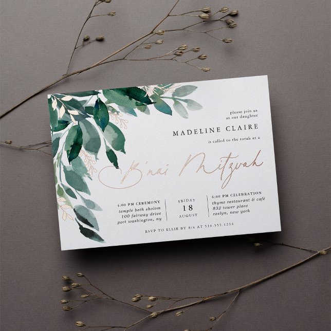 Abundant Foliage | B'nai Mitzvah (Creator Uploaded)