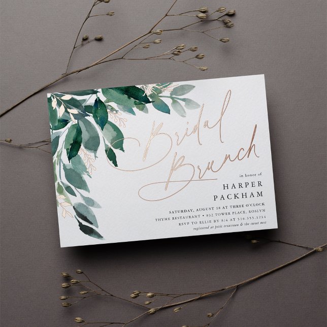 Abundant Foliage | Bridal Shower Brunch (Creator Uploaded)