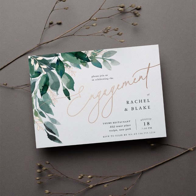 Abundant Foliage | Engagement Party (Creator Uploaded)