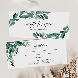 Abundant Foliage Gift Certificate