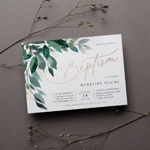 Abundant Foliage   Green Botanical Baptism