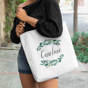 Abundant Foliage Personalised Tote Bag