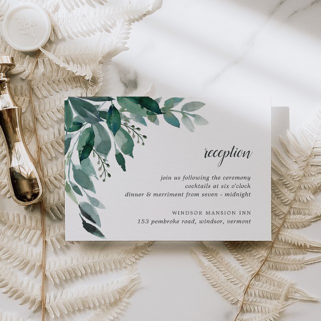 Abundant Foliage Reception Card (Creator Uploaded)