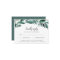 Abundant Foliage RSVP Card with Meal Choice