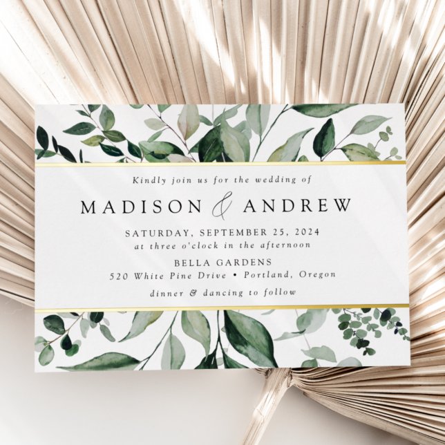 Abundant Greenery Wedding Gold (Creator Uploaded)