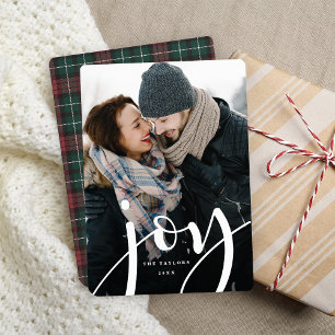 Abundant Joy Vertical Holiday Photo Card