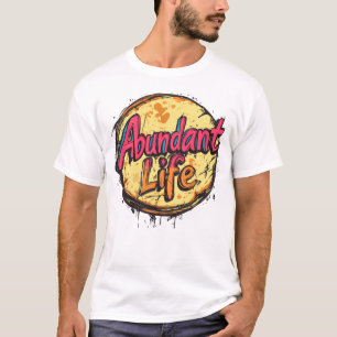 Abundant Life: Retro Pop Burst T-Shirt
