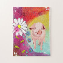 Abundant Pig Spirit Animal Puzzle