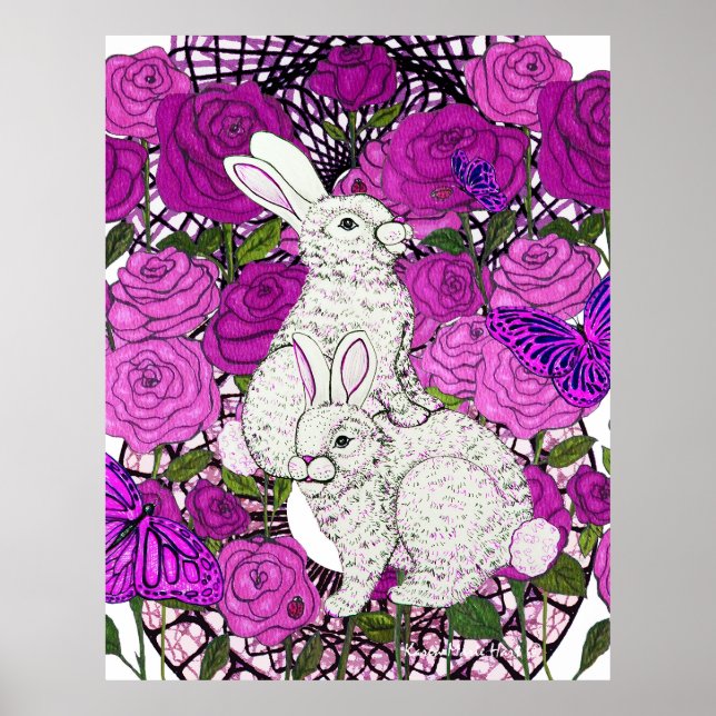 Abundant Rabbits Poster (Front)