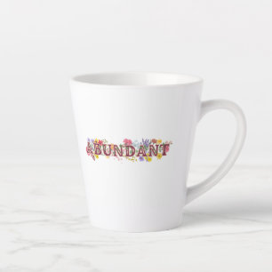 Abundant Women's Retreat Latte Mug