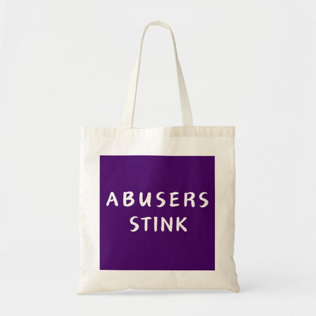 Abusers Stink - tote bag (Front)