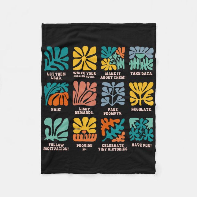 Aby Applied Behaviour Analyst Advocate Autism Lets Fleece Blanket (Front)
