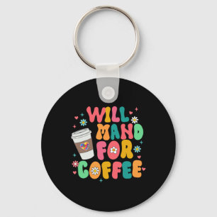 Aby Sped Autism Awareness Coffee Lover Will Mand F Key Ring