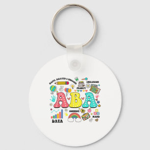 Aby Therapist Behaviour Analyst Autism Therapy Rbt Key Ring