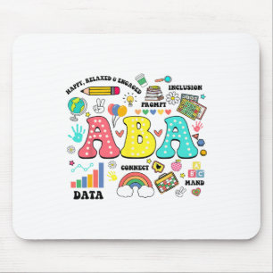 Aby Therapist Behaviour Analyst Autism Therapy Rbt Mouse Mat