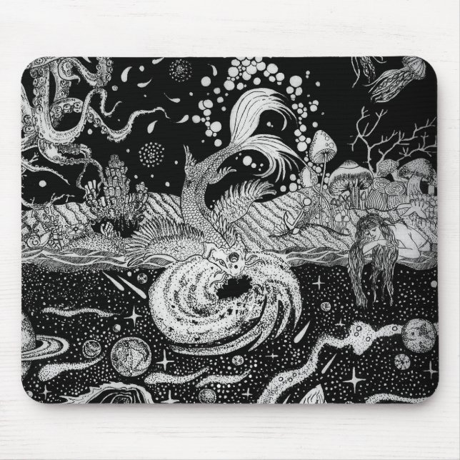 Abyss Duality Mouse Mat (Front)