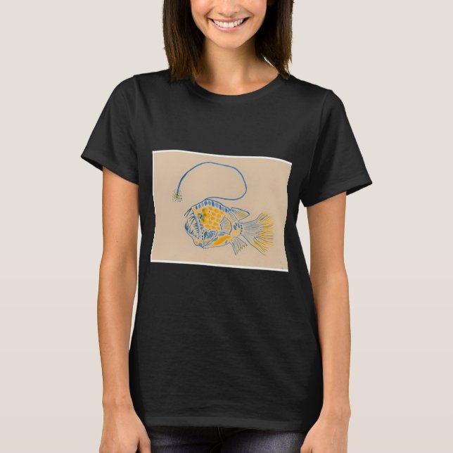 Abyssal Creature Watercolor T-Shirt (Front)