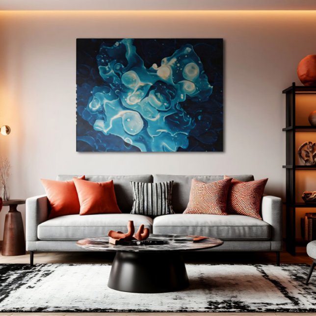 Abyssal Flow Canvas Print (Creator Uploaded)