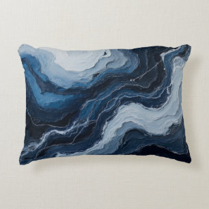 "Abyssal Flow" Decorative Cushion