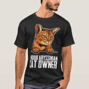 Abyssinian cat  Abyssinian  Abyssinian kitten  1 T-Shirt