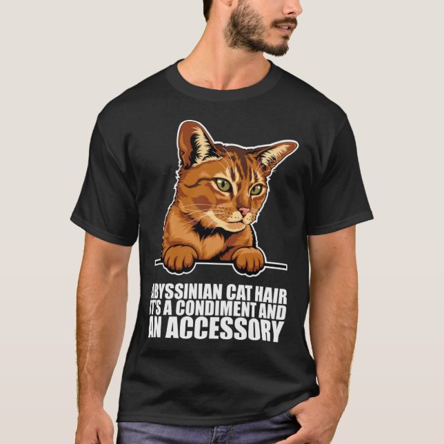 Abyssinian cat  Abyssinian  Abyssinian kitten  6 T-Shirt (Front)