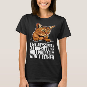 Abyssinian cat Abyssinian Abyssinian kitten T-Shirt