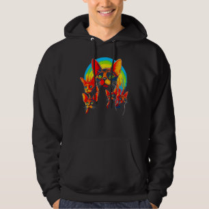 Abyssinian Cat Best Friends Hoodie