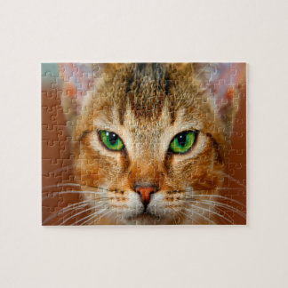Abyssinian Cat. Jigsaw Puzzle