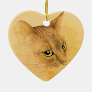 Abyssinian Cat Ornament